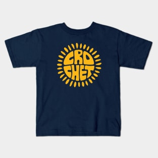 Crochet Sun Kids T-Shirt